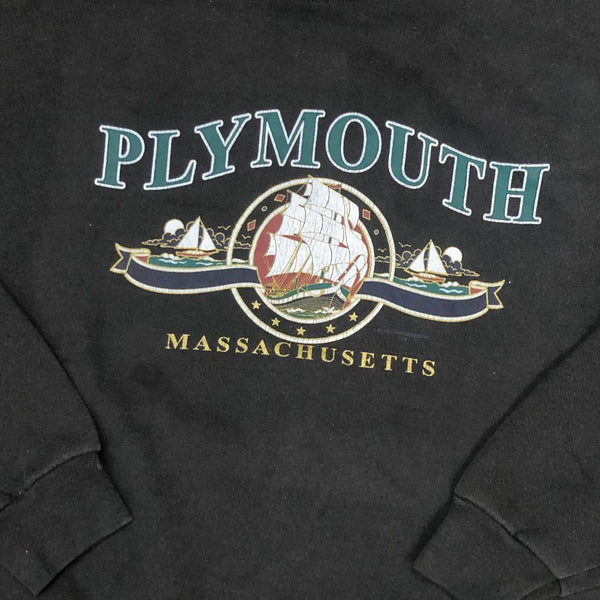 Vintage Plymouth Massachusetts Crewneck Sweatshirt (XXL)