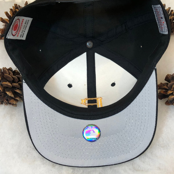 Vintage Deadstock NWT MLB Pittsburgh Pirates Signatures Outdoor Cap YoungAn Twill Snapback Hat
