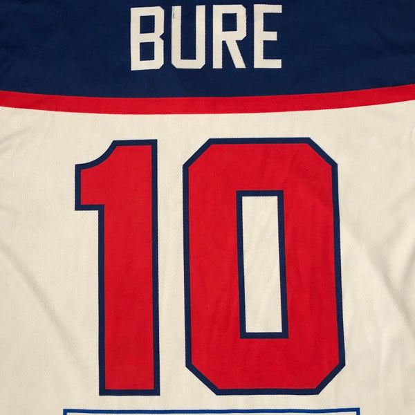 Vintage Russia Pavel Bure Sublimated Hockey Jersey White Size 52 XL/XXL