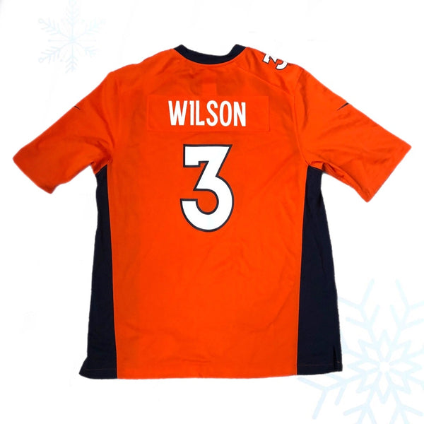 NFL Denver Broncos Russell Wilson Nike On Field Jersey (L)