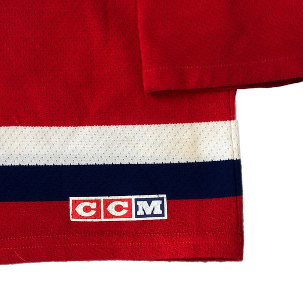 Vintage NHL Montreal Canadiens Patrick Roy CCM Hockey Jersey (S)