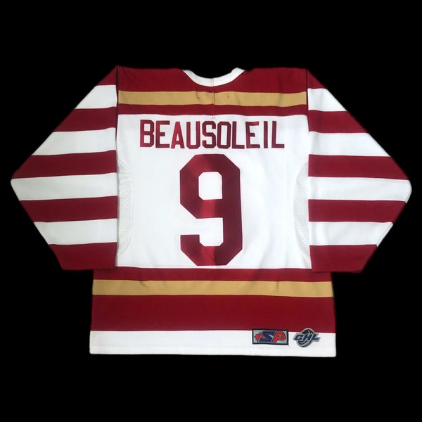 Vintage CHL Oklahoma City Blazers Michel Beausoleil Hockey Jersey (M)