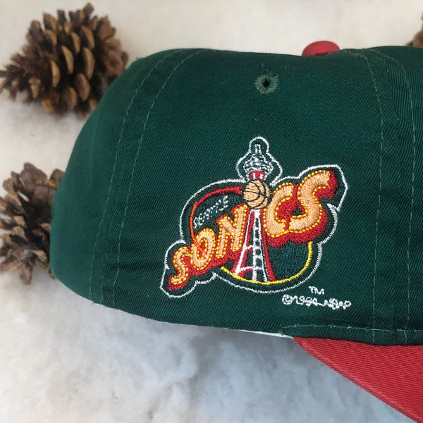 Vintage NBA Seattle Supersonics Sports Specialties Script Twill Snapback Hat