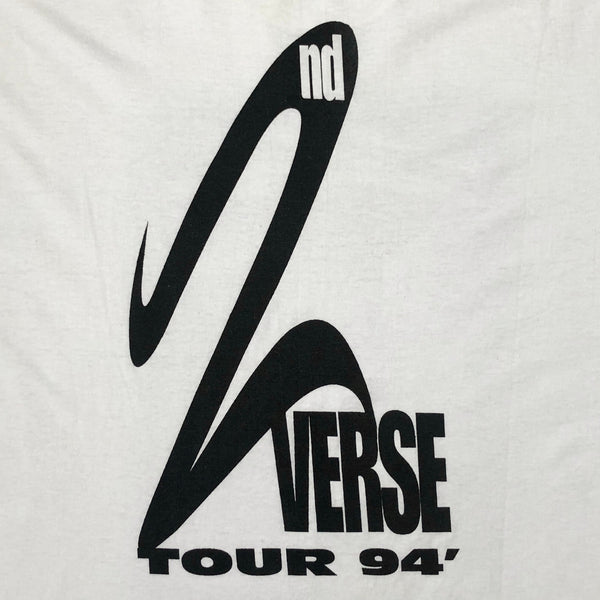 Vintage 90s 2nd Verse Kick It To The Curb 1994 Tour Houston Hip Hop Rap R&B Big Moe T-Shirt (XXL)