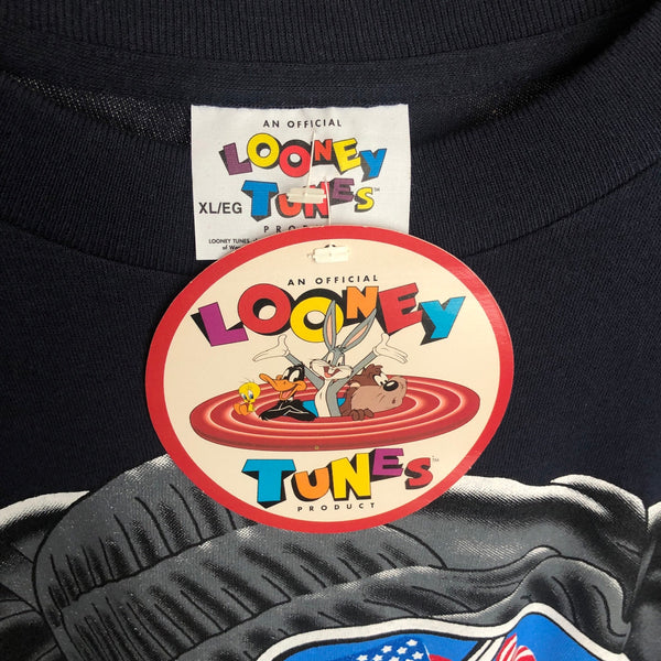 Vintage Deadstock NWT Looney Tunes Yosemite Sam Climber USA T-Shirt (XL)