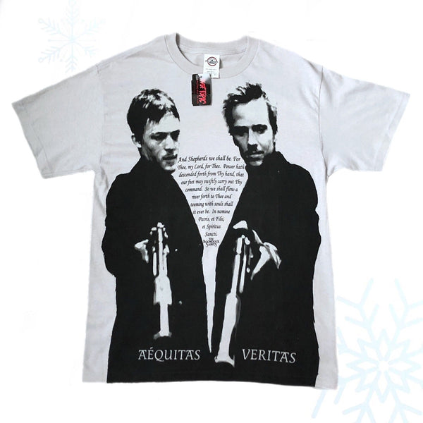 Deadstock NWT Boondock Saints Movie Aequitas Veritas Hot Topic T-Shirt (M)
