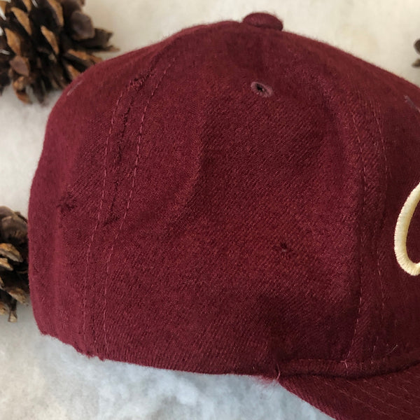 Vintage NCAA Oklahoma Sooners Sports Specialties Script Wool Snapback Hat