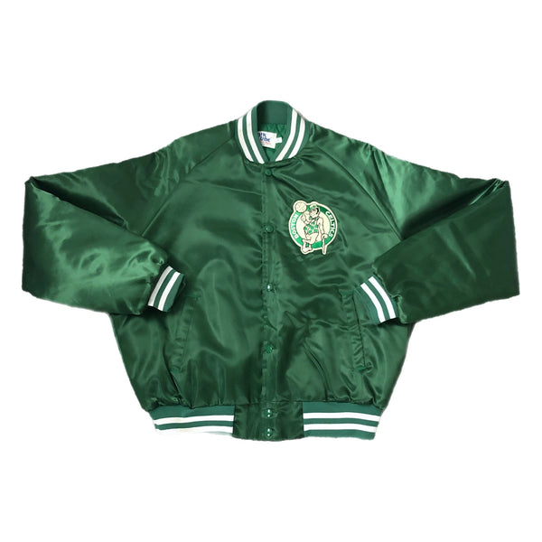 Vintage NBA Boston Celtics Chalk Line Satin Jacket (XL)