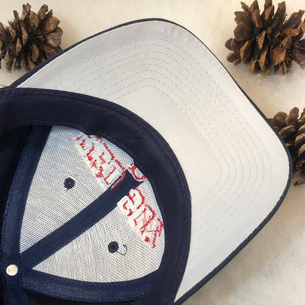 Vintage MLB Boston Red Sox Logo Athletic Twill Snapback Hat