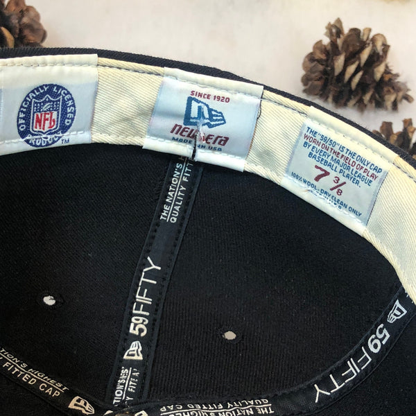 Vintage NFL San Francisco 49ers New Era Wool Fitted Hat 7 3/8