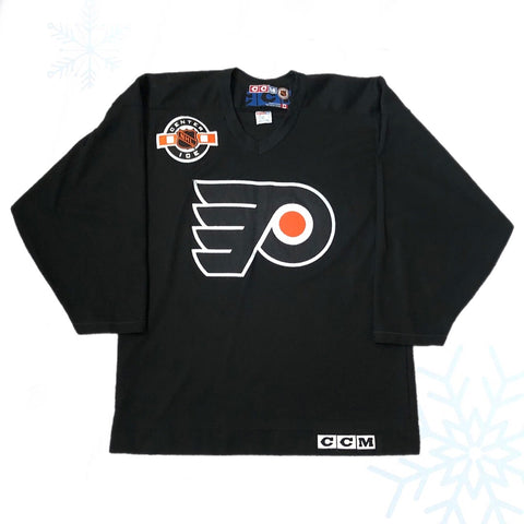 Vintage NHL Philadelphia Flyers CCM Center Ice Practice Jersey (M)