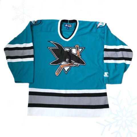 Vintage NHL San Jose Sharks Starter Jersey (L)