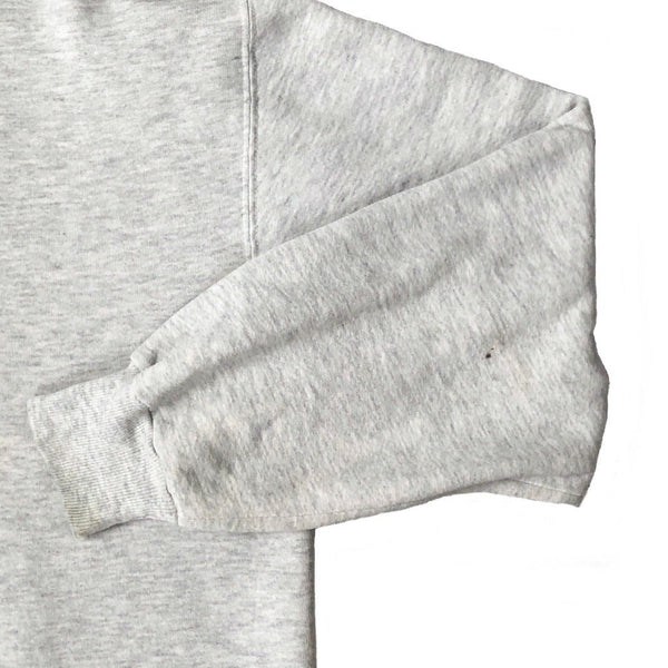 Vintage Russell Athletic Blank Gray Hoodie Sweatshirt (XL)