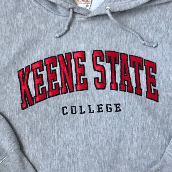 NCAA Keene State College Owls MV Reverse Weave Hoodie Sweatshirt (XL)