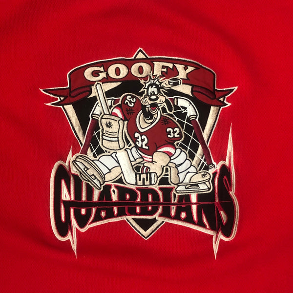 Vintage Goofy Guardians Disney Hockey Jersey (XL)