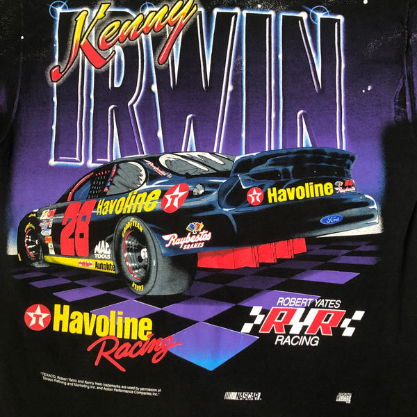 Vintage 1998 NASCAR Kenny Irwin A Rising Star All Over Print AOP T-Shirt (XL)
