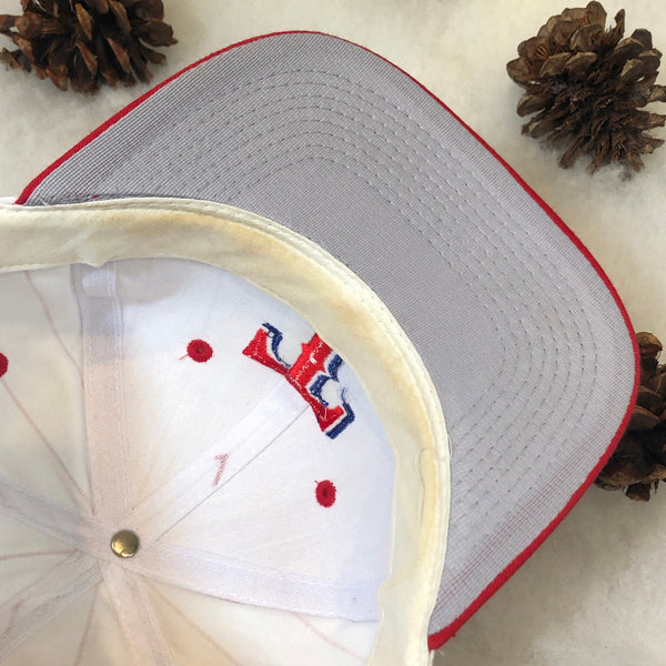 Vintage MLB Texas Rangers Drew Pearson Pinstripe Twill Snapback Hat