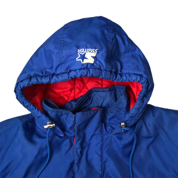 Vintage NCAA Kansas Jayhawks Starter Puffer Jacket (L)