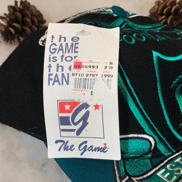 Vintage Deadstock NWT Liverpool FC Soccer The Game Big Logo Wool Snapback Hat