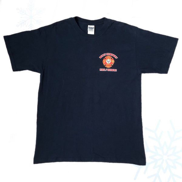 Vintage West Newbury Massachusetts Fire Rescue T-Shirt (L)