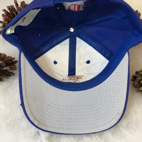 Vintage NCAA Kansas Jayhawks Football Champion Wool Snapback Hat