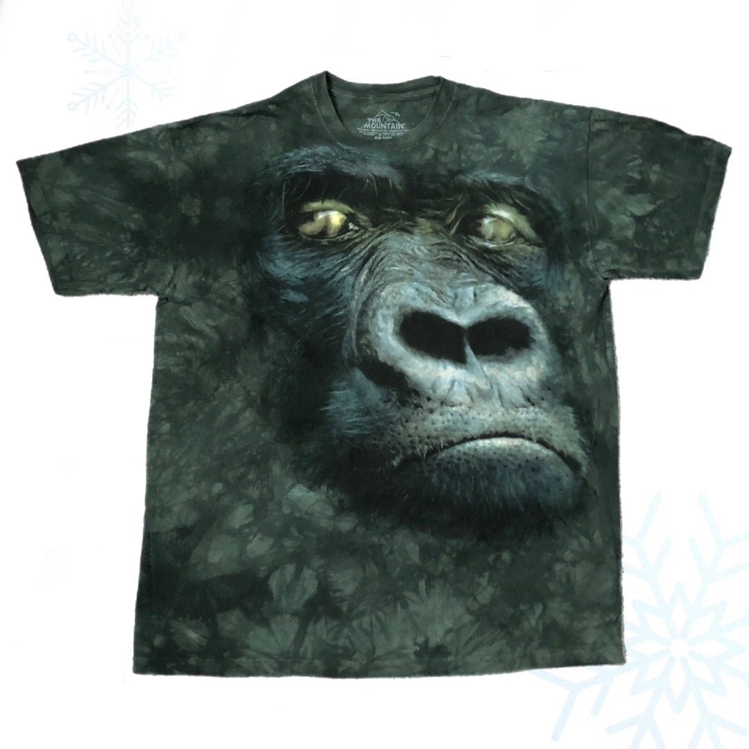 The Mountain Gorilla Tie-Dye T-Shirt (XL)
