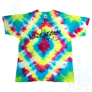Vintage Washington D.C. Tie-Dye T-Shirt (L)