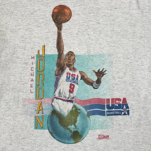 Vintage Michael Jordan USA Basketball Salem Sportswear T-Shirt (M)