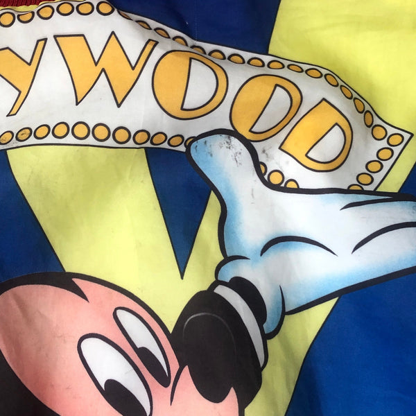 Vintage Disney Mickey Mouse Hollywood Mickey Chalk Line Fanimation Jacket (L)