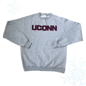 NCAA UConn Huskies Connecticut Champion Crewneck Sweatshirt (M)