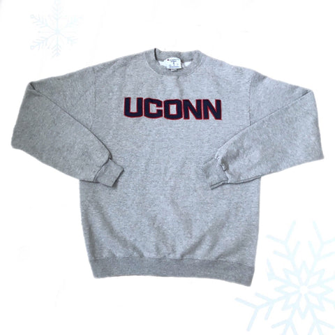 NCAA UConn Huskies Connecticut Champion Crewneck Sweatshirt (M)