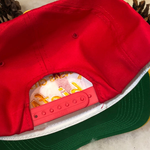 Vintage Deadstock NWOT NFL Kansas City Chiefs Sports Specialties Twill Snapback Hat