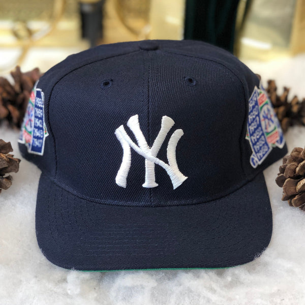 Vintage Deadstock NWOT MLB New York Yankees Annco 1996 World Series Champions Wool Snapback Hat