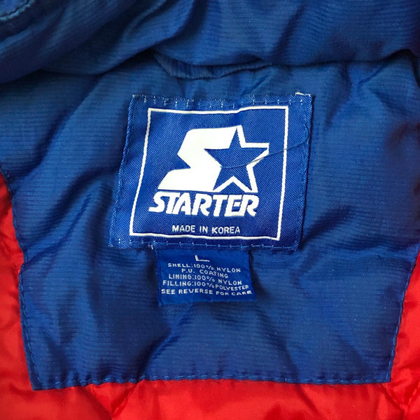 Vintage NCAA Kansas Jayhawks Starter Puffer Jacket (L)