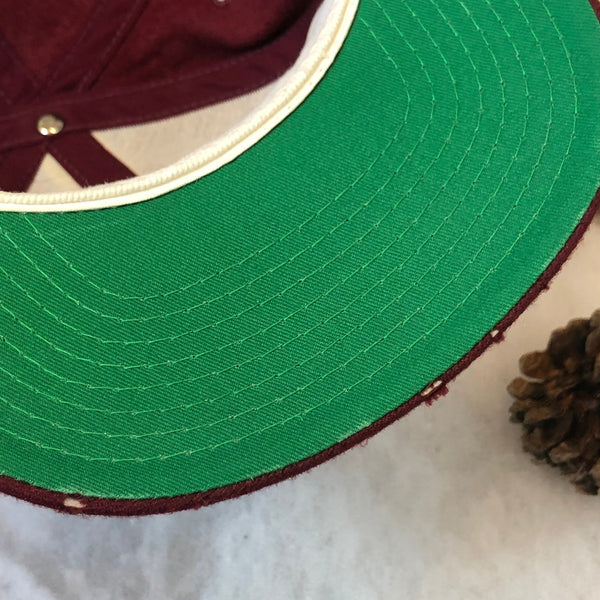 Vintage NCAA Oklahoma Sooners Sports Specialties Script Wool Snapback Hat