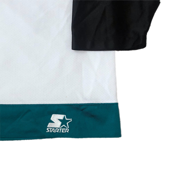 Vintage NHL San Jose Sharks Starter Hockey Jersey (XL)