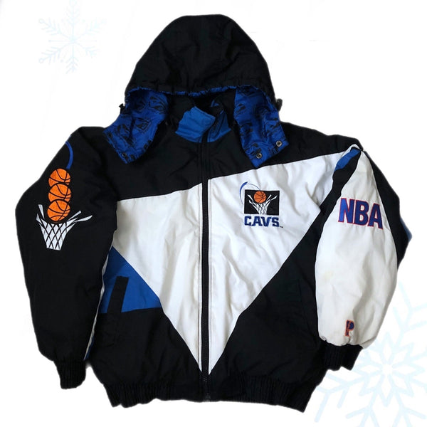 Vintage NBA Cleveland Cavaliers Pro Player Puffer Jacket (L)