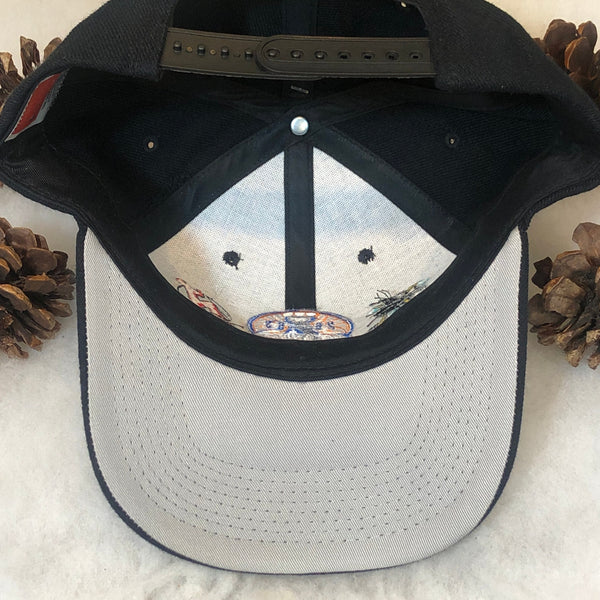 Vintage Deadstock NWT 2003 NHL Stanley Cup Finals Anaheim Mighty Ducks New Jersey Devils Twins Enterprise Wool Snapback Hat NWT