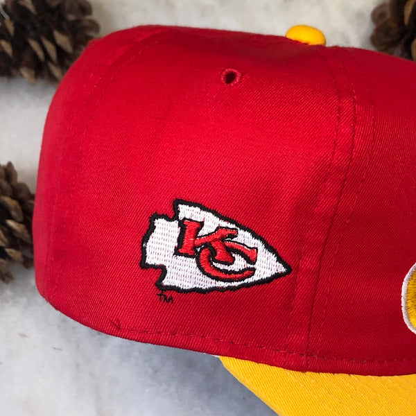 Vintage Deadstock NWOT NFL Kansas City Chiefs Sports Specialties Twill Snapback Hat