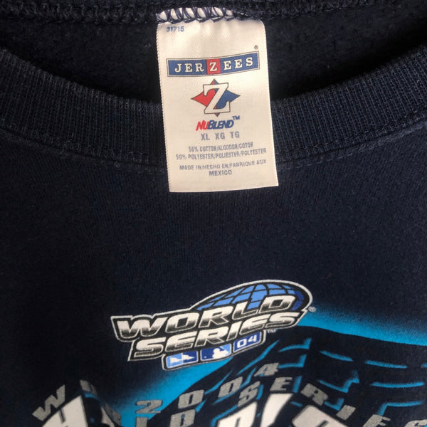 Vintage MLB Boston Red Sox 2004 World Series Champions Crewneck Sweatshirt (XL)