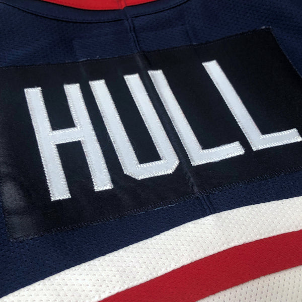 Vintage USA Hockey Brett Hull 2002 Winter Olympics Salt Lake City Nike Jersey (L)