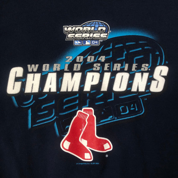 Vintage MLB Boston Red Sox 2004 World Series Champions Crewneck Sweatshirt (XL)