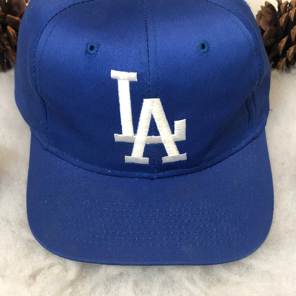 Vintage MLB Los Angeles Dodgers Logo 7 Twill SnapBack Hat