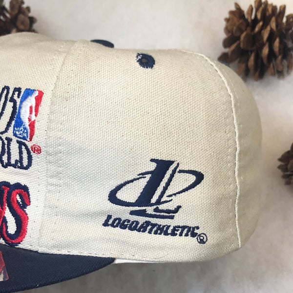 Vintage Deadstock NWOT Houston Rockets 1995 NBA Champions Logo Athletic Snapback Hat
