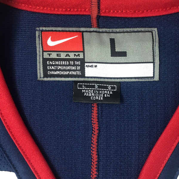 Vintage USA Hockey Brett Hull 2002 Winter Olympics Salt Lake City Nike Jersey (L)