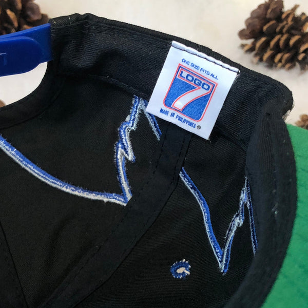 Vintage Deadstock NWT NBA Orlando Magic Logo 7 Sharktooth Twill Snapback Hat
