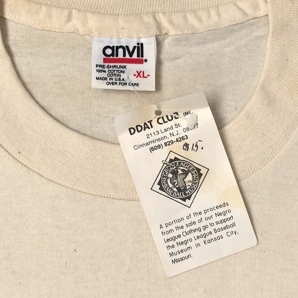 Vintage Deadstock NWT Negro Leagues Baseball Museum T-Shirt (XL)