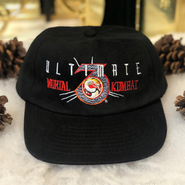 Vintage Deadstock NWOT 1995 Ultimate Mortal Kombat 3 Midway Video Game Promo Snapback Hat