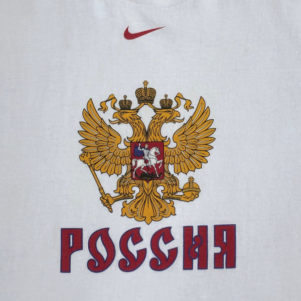 Vintage Russia Hockey Bauer Nike y2k T-Shirt (L)
