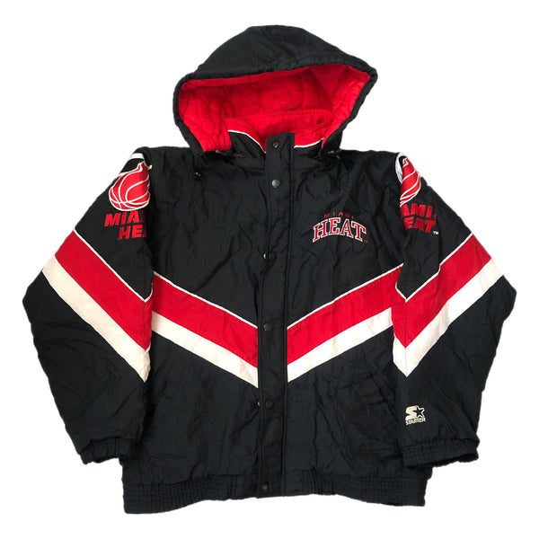 Vintage NBA Miami Heat Starter Puffer Jacket (L)